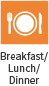 Breakfast/Lunch/Dinner-Grandstay service facilities