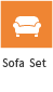 Sofa set-Grandstay common area facilities